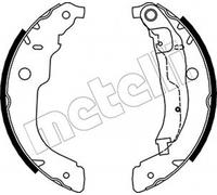 METELLI Set Di Freni Posteriori Per Peugeot 207 WA WC Citroën C3