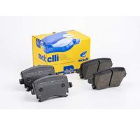 metelligroup 22-0553-0 Pastiglie Freno Anteriori E Posteriori, Made in Italy, Pezzo di Ricambio per Auto/Automobile, Kit da 4 Pezzi, Certificate ECE R90, Prive di Rame