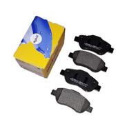 metelligroup 22-0638-0 Pastiglie Freno Anteriori E Posteriori, Made in Italy, Pezzo di Ricambio per Auto/Automobile, Kit da 4 Pezzi, Certificate ECE R90, Prive di Rame