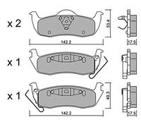 metelligroup 22-0720-0 - Pastiglie Freno