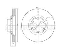 METELLI 23-0349 Disco freno