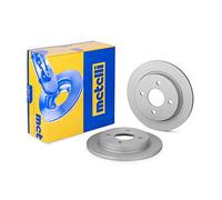 metelligroup 23-0542C Disco Freno Verniciato, Kit Composto da 2 Dischi Freno, Pezzo di Ricambio per Auto/Automobile, Certificato ECE R90