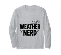 Meteo Nerd Divertente Meteorologia Amante Maglia a Manica
