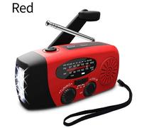 Meteo Radio Emergenza Radio Multifunzionale FM AM WB Manovella Solare Ricarica U