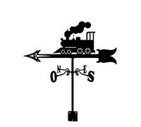 Meteo Va ne, Insetto Farfalla Asino Treno Forma Decorazione Indicatore Direzione, Giardino Esterno Prato Staffa Metallo Va ne