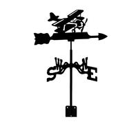 Meteo Va ne Tetto Montaggio Meteo Va ne Yard Scena Giardino Decorazione Indicatore di direzione con Ornamento Animale Va ne Weathercock Strumento di misurazione Facile da usare e installare