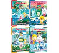 MeteoHeroes - Collezione Completa - Insieme per la Terra (4 DVD - Volumi 1, 2, 3, 4) - Episodi Educativi e Divertenti per Bambini - Salviamo la Terra!