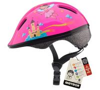 meteor Casco Bici Ideale per Bambini - Caschi Perfetto per Downhill Enduro Ciclismo MTB Scooter - Helmet per Tutte Le Forme di Attività in Bicicletta Helmo