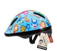 meteor Casco Bici Ideale per Bambini e Adolescenti Caschi Perfetto per Downhill Enduro Ciclismo MTB Scooter Helmet Ideale per Tutte Le Forme di attività in Bicicletta Helmo MV6-2