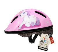 meteor Casco Bici Ideale per Bambini - Caschi Perfetto per Downhill Enduro Ciclismo MTB Scooter - Helmet per Tutte Le Forme di Attività in Bicicletta Helmo