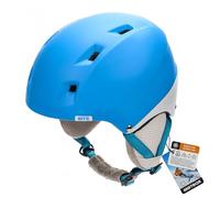 meteor Casco da Sci Invernale e da Snowboard per Bambini, Giovani e Adulti Regolabile Ski Helmet per Gli Sport Invernali, Skate e Alpinismo (XS 48-52 cm, Blu/Bianco)
