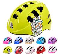 Meteor, casco di sicurezza per bambini, da bicicletta e skateboard, Mostri, S 48-52cm 200g