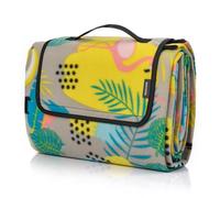 Coperta Picnic Impermeabile - Tappetino Compatto e Leggero - Telo per Campeggio Spiaggia - per Bambini Come Tappeto da Gioco