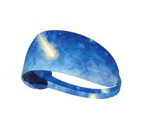 meteor - Fascia elastica e morbida per allenamento, traspirante, per yoga, corsa e fitness