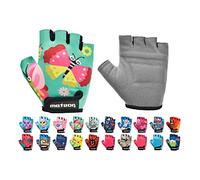 Meteor Guanti da ciclismo per bambino Mano Protect mezze dita corte sicurezza