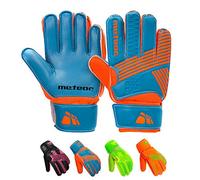 meteor Guanti Portiere per Bambini e Giovani - Ottima Sicura, Funzionalità e Vestibilità - Alenamento e Giochi Ricreativi - Calcio Football Bimbo Gioventù CATCH (#5, blu)