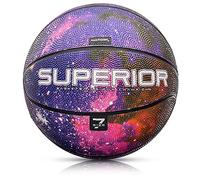 meteor Palla Basket Pallone da Basket Basketball - Taglia 7 Dimensione Giovani & Adulti da Basket Ideale per Formazione Pallacanestro (7, Superior Universe)
