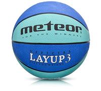 meteor Pallone Basket Palla da Basketball - Dimensione Bambini Giovani Ideale per Allenamento e Divertimento - Gonfiabili Pallacanestro Mini con Superficie Antiscivolo Layup