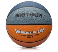 meteor Pallone Basket Palla da Basketball - Dimensione Bambini Giovani per Allenamento e Divertimento - Gonfiabili Pallacanestro Mini con Superficie Antiscivolo
