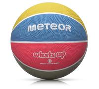 meteor Pallone Basket Palla da Basketball - Dimensione Bambini Giovani per Allenamento e Divertimento - Gonfiabili Pallacanestro Mini con Superficie Antiscivolo