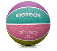 meteor Pallone Basket Palla da Basketball - Dimensione Bambini Giovani per Allenamento e Divertimento - Gonfiabili Pallacanestro Mini con Superficie Antiscivolo