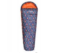 meteor Sacco a Pelo Mummia Ideale per Bambini - Campeggio Viaggio Escursioni Trekking - leggero Compatto con Zaino YMER (Bambini, Robot)