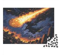 Meteorito Meteorito Puzzle Impossible 1000 Pezzi City Decorazione Per La Casa. Giochi Rilassamento E Intelligence Per Adulti E Ragazzi Da 14 Anni 1000pcs (75x50cm)