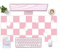 METEOROCK Sottomano Scrivania Pelle, Tappetino Scrivania Antiscivolo, Sottomano da Ufficio Impermeabile, Tappetino PC Scrivania Multifunzionale, 90 x 40 CM Tappetino Tastiera, Tappetino Mouse Grande