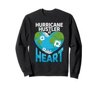 Meteorologo Storm Chaser Hurricane Hustler At Heart Felpa