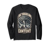 Meteorologo Storm Chaser One Tornado Away from Content Maglia a Manica