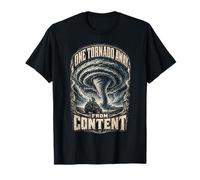 Meteorologo Storm Chaser One Tornado Away from Content Maglietta