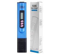 Meter Digital Waters Tester, 6.1x1.22x0.91 Inch Accurate Multifunction & Portable, Temperature Meters for Aquariums, Well Water, Hydroponics, Swimming Pool, Quality Monitoring