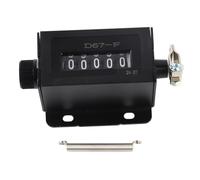 Meter Meccanico 5 Cifre In Lega D Alluminio Sconto Istantanea Manuale Corsa - Display Chiaro Resistente Per Macchina Tessile Stampa Stampa
