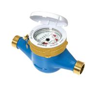 CONTATORE PER ACQUA MODELLO BAGNATO GETTO MULTIPLO 1" 1/2 Contatori Acqua