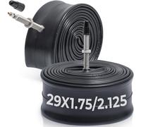 MetersGod 2 pezzi, Premium 29 x 1.75/1.90/1.95/2.0/2.10/2.125 camere d'aria per bici, compatibili con pneumatici da 29 x 1,75 a 2,125, con valvola Presta FV 48 mm, gomma butilica, utilizzati per