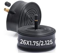 MetersGod 2 tubi flessibili per bicicletta da 26 pollici, 26 x 1,75/1.95/2.0/2.10/2.125 con valvola Valve Schrader AV32 mm, tubo flessibile 47/57-559, compatibile con strade/City Bike/Mountain Bike
