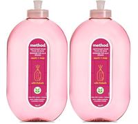 method Detergente per pavimenti, detergente brillante per pavimenti, profumo fresco di rabarbaro, pulizia accurata, 1 x 739 ml (Confezione da 2)