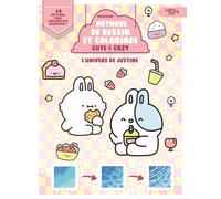 Méthode de coloriages cute & cosy: 60 patterns pour sublimer vos coloriages !