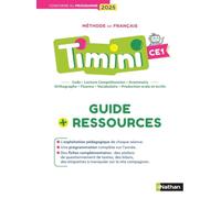 Méthode de français Timini CE1: Guide pédagogique