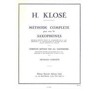 Methode de Saxophone Complet - Klosé - sassofono