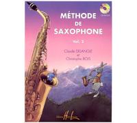 Methode de saxophone vol.2 + cd --- saxophone