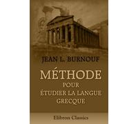 Méthode pour étudier la langue grecque