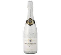 François Montand Ice Vin Mousseux de Qualité Méthode Traditionelle Demi-Sec Blanc de Blancs 0,75 ℓ