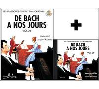 Méthodes et pédagogie LEMOINE HERVE Charles / POUILLARD Jacqueline - De Bach à nos jours Vol.2B + CD
