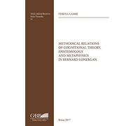 Methodical relations of cognitional theory, epistemology and metaphysics in Bernard Lonergan