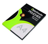 SCATOLA 100 BUSTINE A4 PLASTIFICATRICE-PLASTIFICATORE CALDO 80 MICRON PER LATO