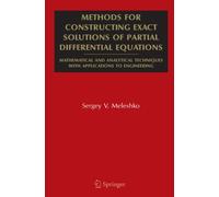 Methods for Constructing Exact Solutions of Partial Differential Equations -2010
