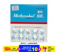Methycobal (50 X 10's) Compresse 500mcg Vitamina B12 Compresse Intorpidimento...