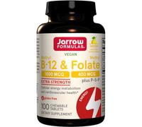 Methyl B-12 & Methyl Folate, 400mcg Lemon - 100 Pastiglie