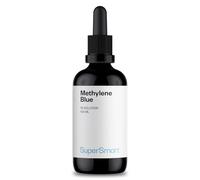 Methylene Blue - Soluzione di Blu di Metilene 1% - Liquido - Purezza Testata - Senza Formaldeide né Metalli Pesanti - Flacone da 100 mL - Contagocce per Dosaggio Preciso - SuperSmart